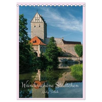 Wunderschöne Städtchen (Tischkalender 2027 DIN A5 hoch), CALVENDO Monatskalender