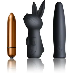 Rocks-Off, Vibrator, Silhouette - Dark Desires Kit
