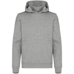 CLIQUE Miami Hoodie Kinder 95 - graumeliert 100
