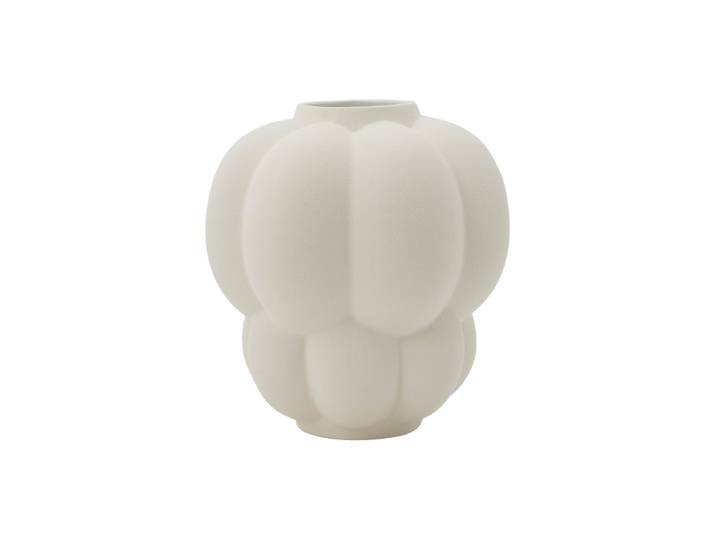Mundgeblasene Design Vase „Uva“ - Cream AYTM