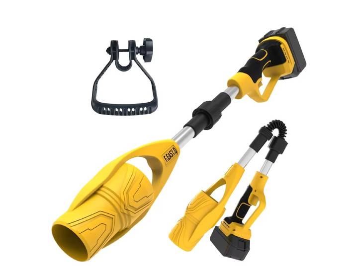 Makita – souffleur de feuilles électrique sans fil, moteur sans balais, batterie 18V, outil portatif pliable pour dépoussiérage et neige de jardin
