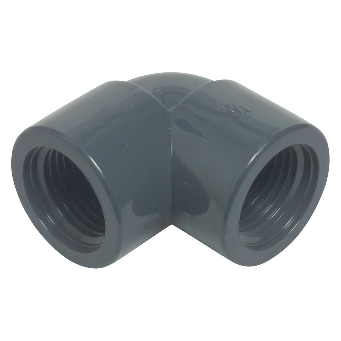 Magni PVC Winkel 90° G 3/4 x 3/4 Zoll (Winkelverbindung) (0110151)
