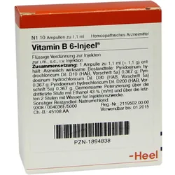 Vitamin B 6 Inj Hom All 10 ST