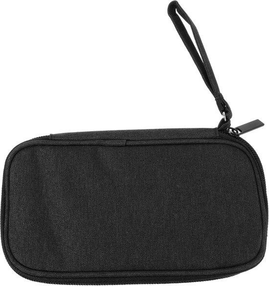 Markenlos Opbergtas voor elektronische accessoires - Zwart