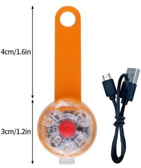 Discount Dollar Deals LED Dog Collar Light, Rechargeable Flashing Pet Cat Night Safety Pendant, Flashlight Accessories For Dogs And Puppies s1