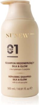 SUNEWMED+ Silk & Glow Repairing Shampoo champô de restauração profunda 500 ml. Silk & Glow Repairing Shampoo