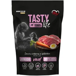 Tasty Dogs Life Junior Kalbfleisch-Geleeplatte 500g