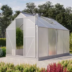 Vitavia Aktionsangebot (inkl. 100 Euro Zubehör): Gewächshaus "Eos 6000",aluminium,6,0 m2