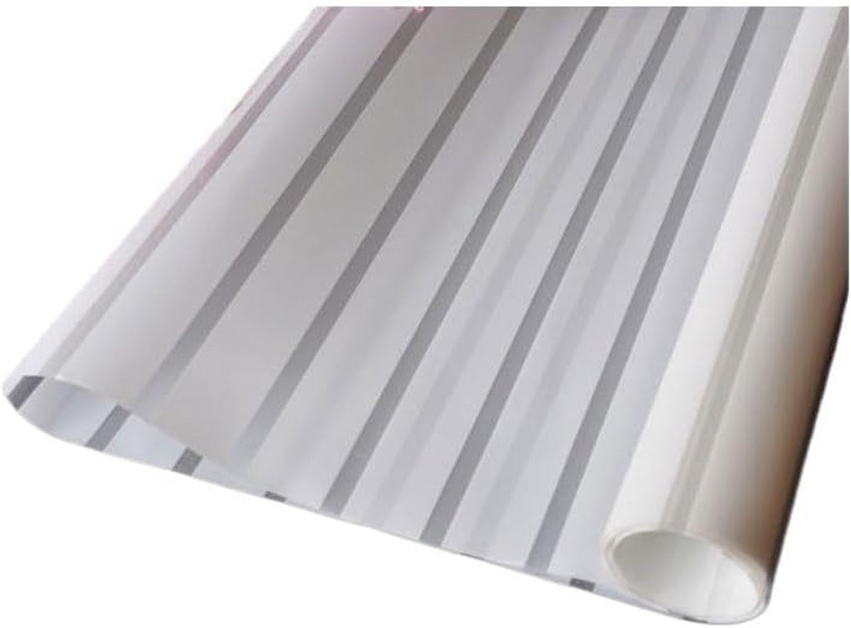 Matte privacy raamfolie voor warmte-isolatie