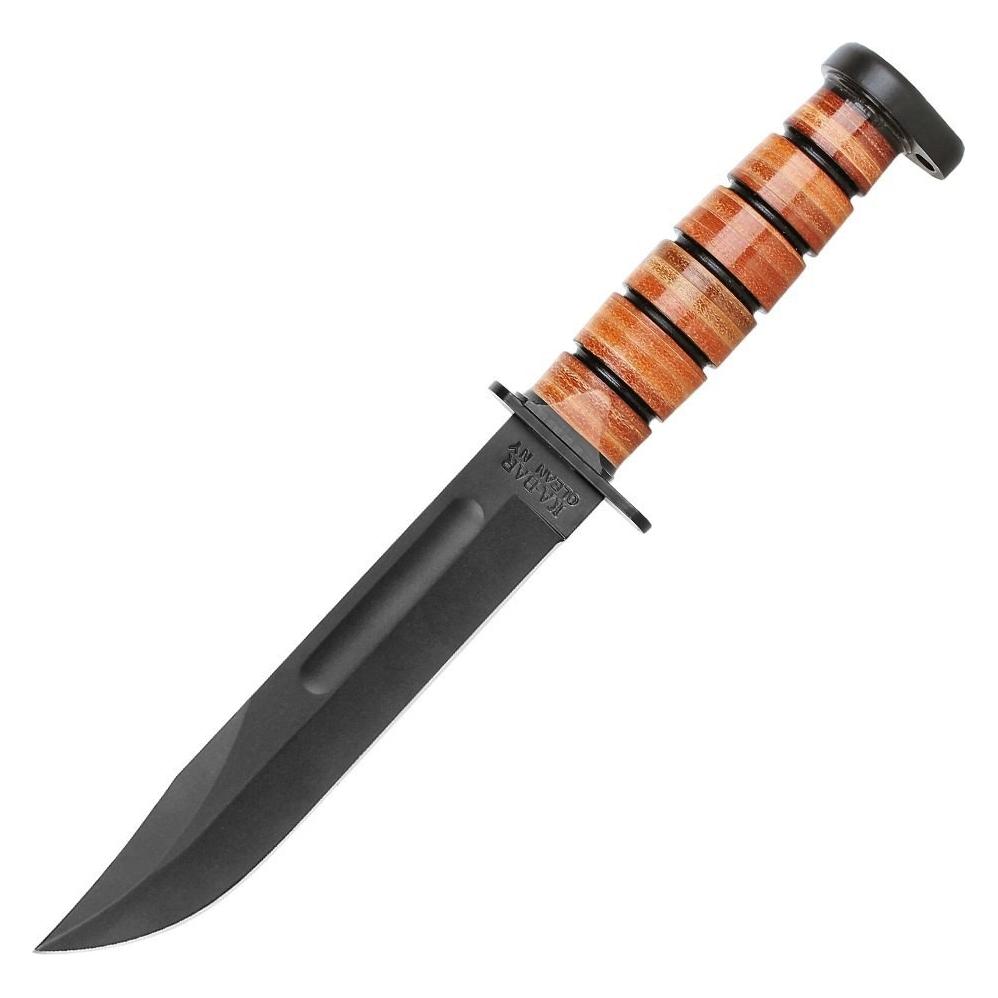 Ka-bar 1317 Dog's Head Utility Knife Black (56313997)