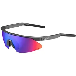 Bollé, Damen, Sportbrille, Micro Edge Polarized S3 (VLT 16%) (Titanium Matte), Mehrfarbig