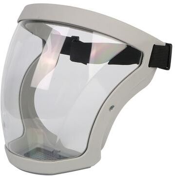 DynamicDeals Protective Full Face Shield With Filters For Motorcycle & Cycling gray