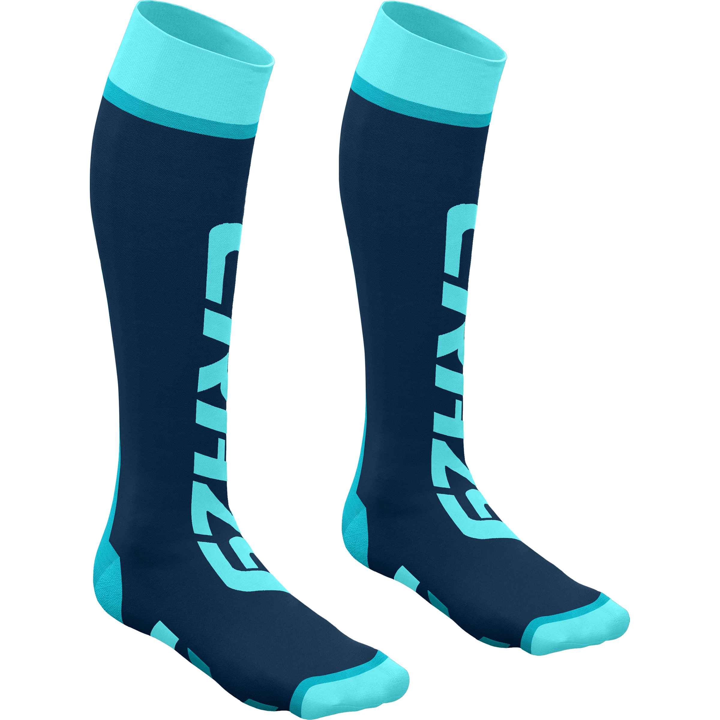 Crazy Carbon Skisocken blau Größe 39 Camping Elastisch
