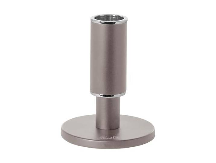 Fink edler brauner Kerzenhalter 12 cm für Stabkerzen matt pulverbeschichtet