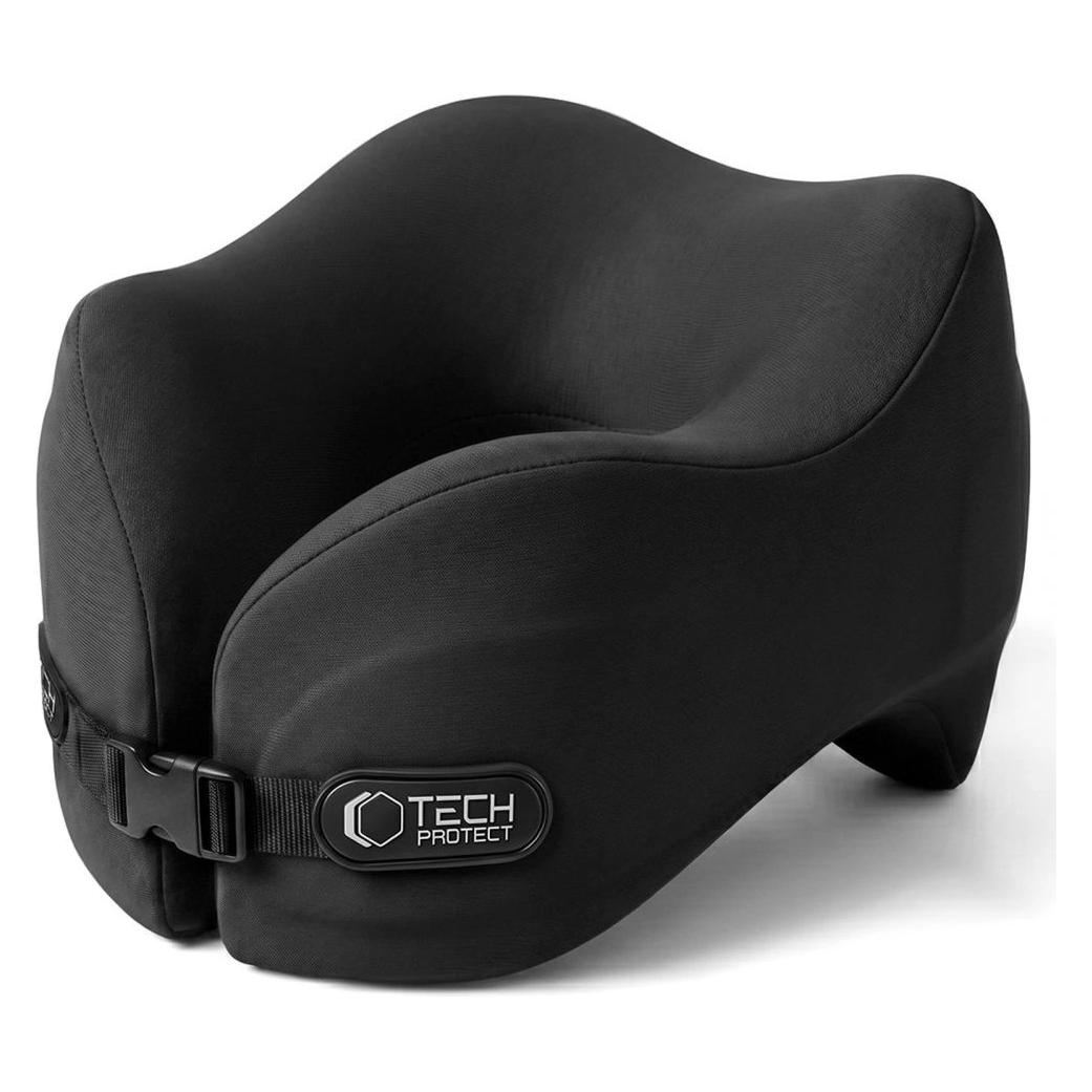 noblechairs Tech-Protect Comfortrest Travel Neck Pillow Black (TECH-PROTECT)