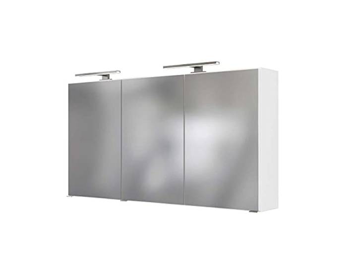 Hansen Toilettenschrank, 120 cm, 3 Türen, Weiß