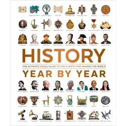 History Year by Year, Kinderbücher von DK, Jen Green, Fiona Coward, Philip et al Parker