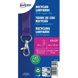 AVERY Zweckform Lanyards, lila