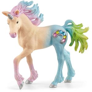 schleich Spielfigur BAYALA 70724, ab 5 Jahre, Bonbon Einhorn Fohlen, 8,3 x 8,4 cm