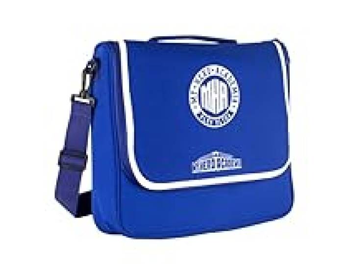 Konix My Hero Academia Sacoche Protection et Transport Messenger Bag Messenger Bag pour Nintendo Switch, Switch Lite et Switch OLED - Bleu et Blanc