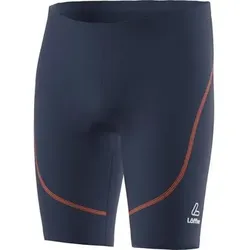 LÖFFLER Herren Radhose Stripe, Größe 46 in Schwarz Schwarz