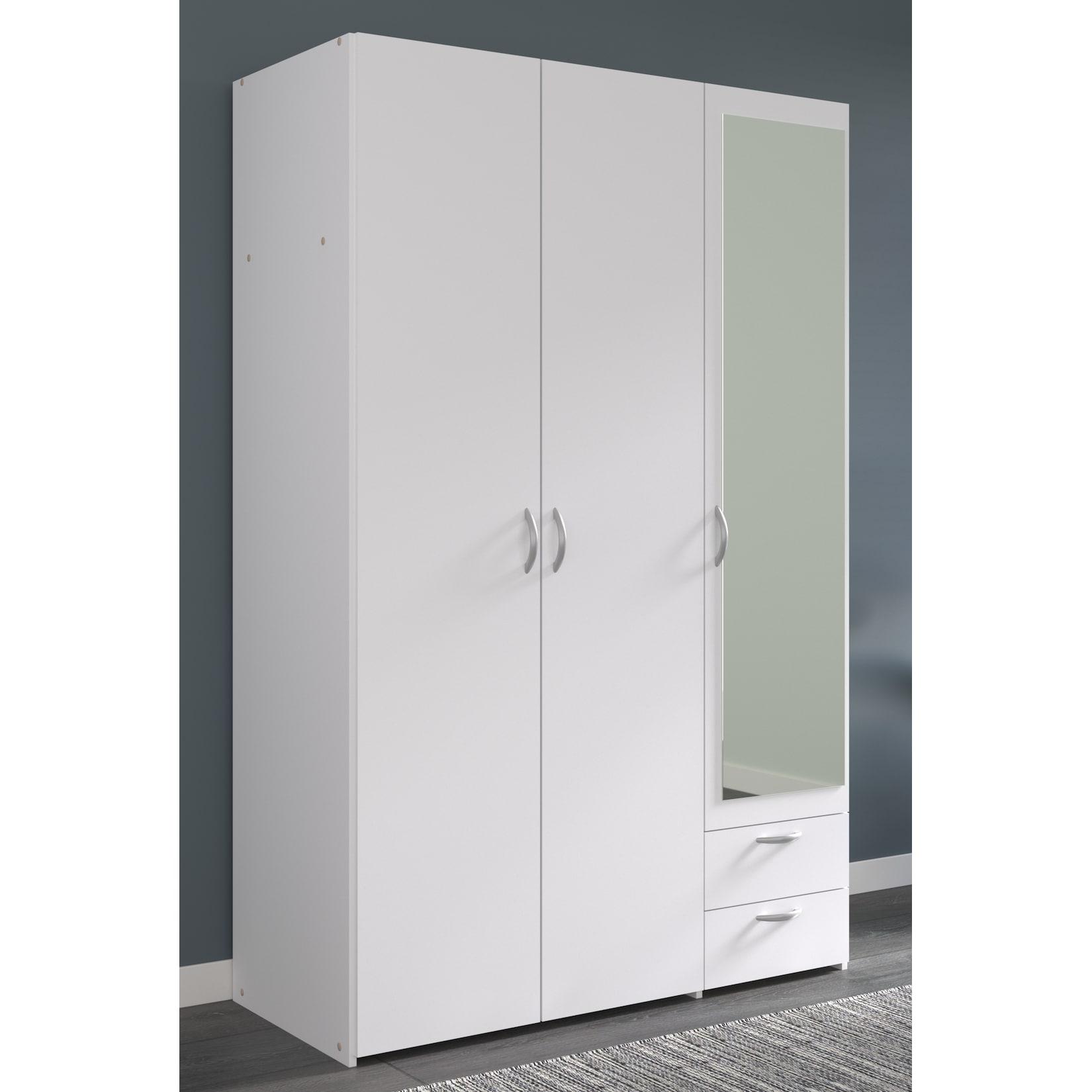 Parisot Kleiderschrank 3-türig "Daily 4" mit Spiegel