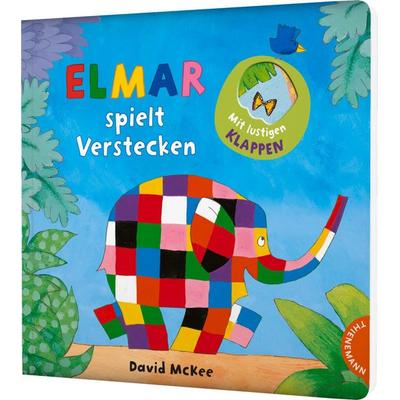 Elmar: Elmar spielt Verstecken, Gebundene Ausgabe von David McKee, Thienemann in der Thienemann-Esslinger Verlag GmbH, 978-3-522-46272-3