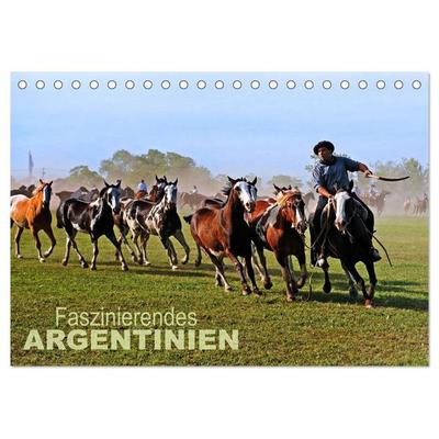 Faszinierendes Argentinien (Tischkalender 2027 DIN A5 quer), CALVENDO Monatskalender