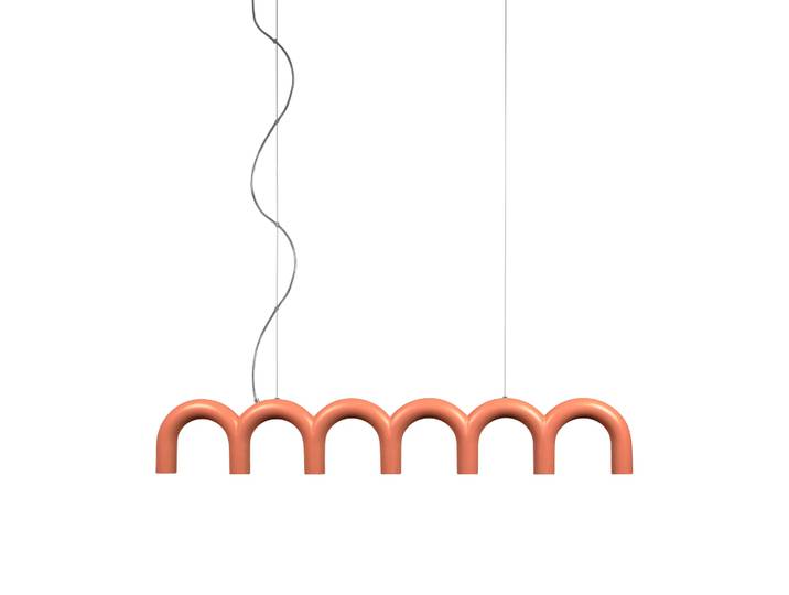 Oblure Arch Pendelleuchte 125,6cm Nude