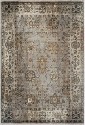 MDA Rugs Anna Collection Floral Medallion Area Rug