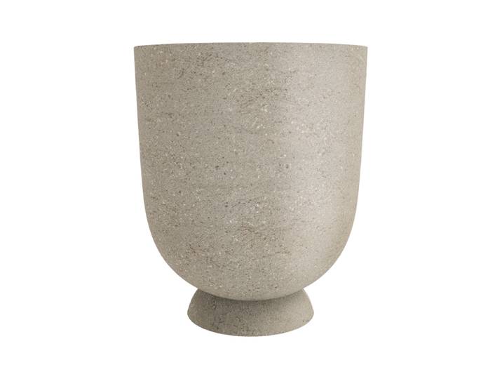 In-/Outdoor Design Blumentopf „Terra“, Sand Ø 40 x 45 cm AYTM
