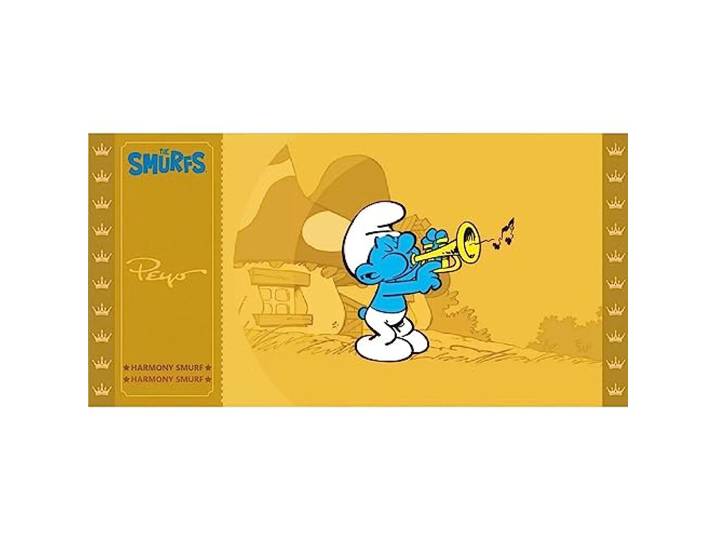 Collectible CK Golden Ticket The Smurfs (Harmony Smurf)