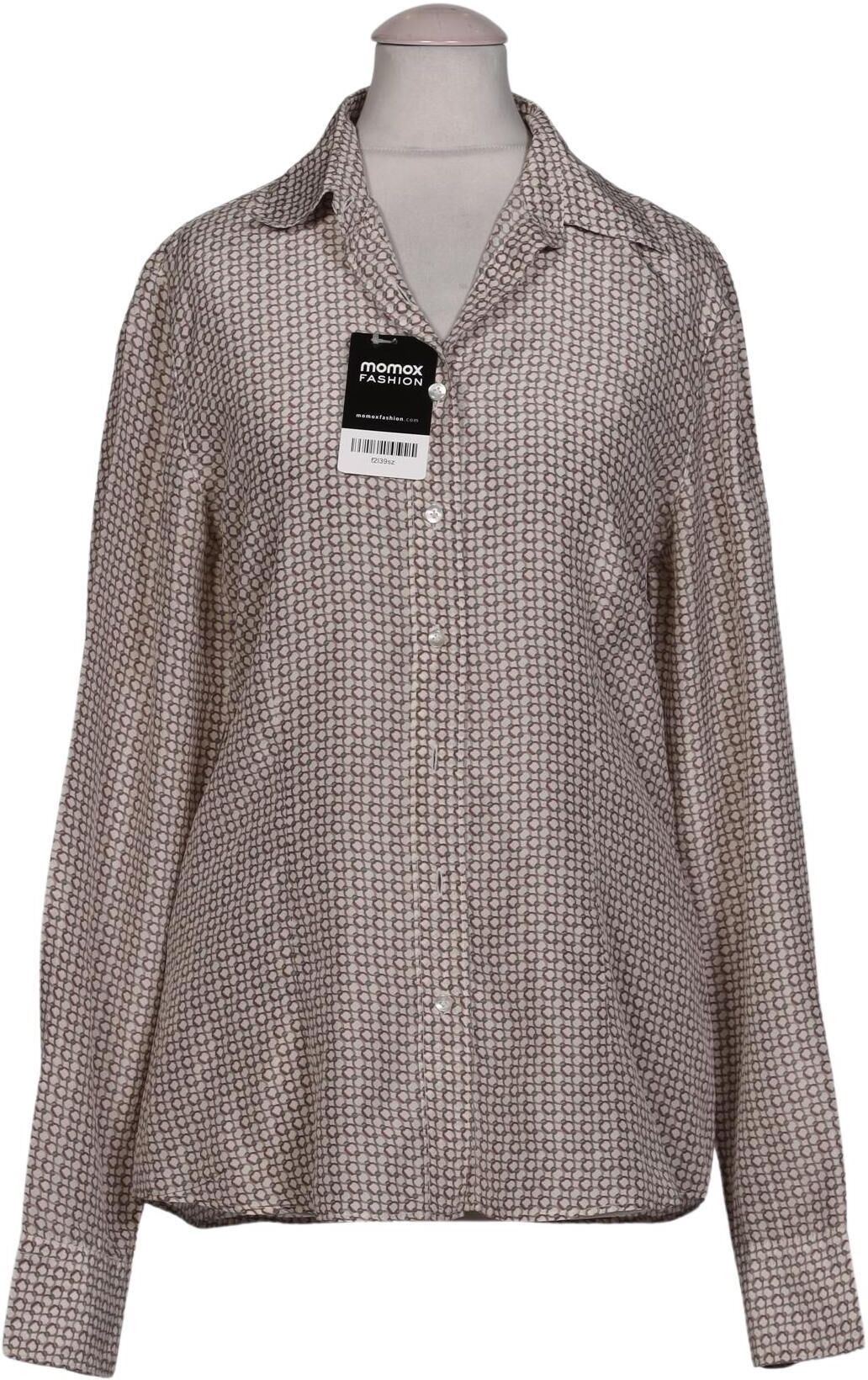 Robert Friedman Damen Bluse, Beige, Gr. S, Seide - Second Hand