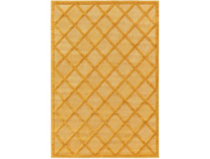 benuta Outdoorteppich Bonte Gelb 120x170 cm, Rechteckig, 120x170 cm, wasserabweisend, Teppiche und Böden, Teppiche, Outdoorteppiche