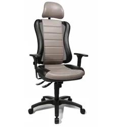 Topstar Profi Bürostuhl HEAD POINT RS Stoff mit Armlehnen