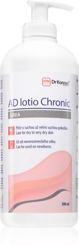 Dr Konrad AD lotio® Chronic lait corporel pour peaux sèches à très sèches 500 ml