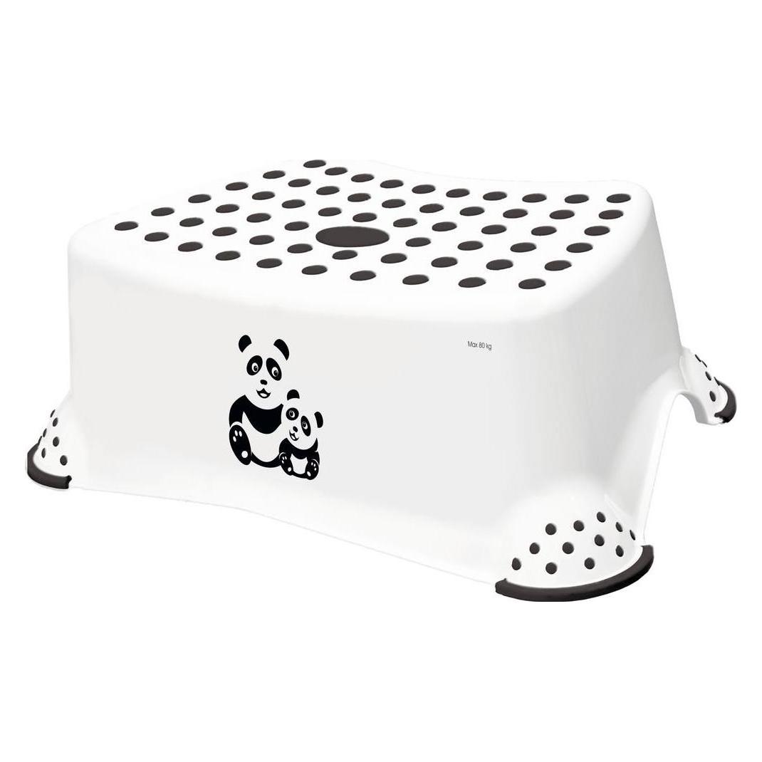 keeeper kids Tritthocker "tomek panda", weiá mit Aufdruck (1864210024100)