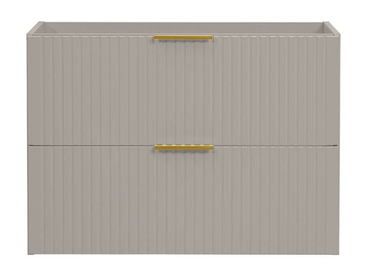 Meuble sous vasque mdf beige