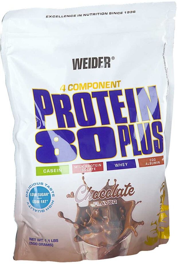 Protein 80 Plus Schokolade Pulver 500g