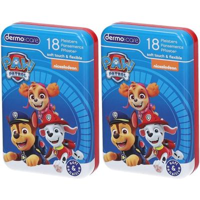 Dermo Care Pleisters Soft & Sensitive Paw Patrol x2 2x18 St Pflaster