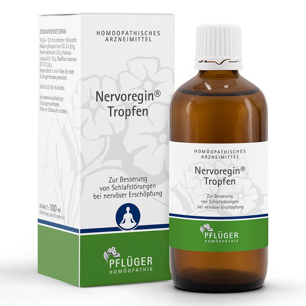 Homöopathisches Laboratorium Alexander Pflüger Gmb Pflüger® Nervoregin® Tropfen 03811704