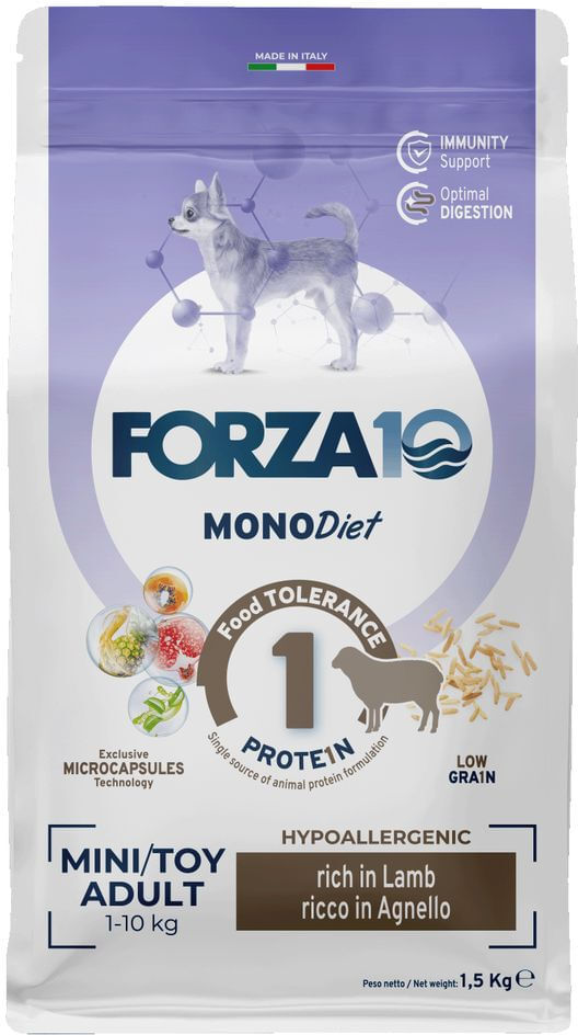 Forza10 MonoDiet Mini&Toy Dog Agnello 1.5KG