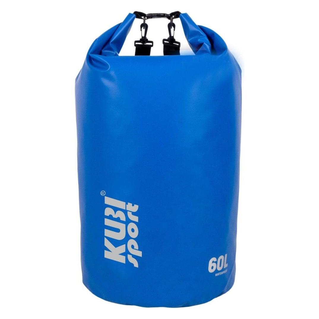 Verk Group Wodoodporna Torba Worek Wodoszczelny na Łódź Kajak Niebieski KUBISPORT 60 l (60 l) (05-BA12K-MO)