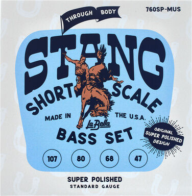 La Bella 760SP-MUS Sup. Pol. Stang Bass