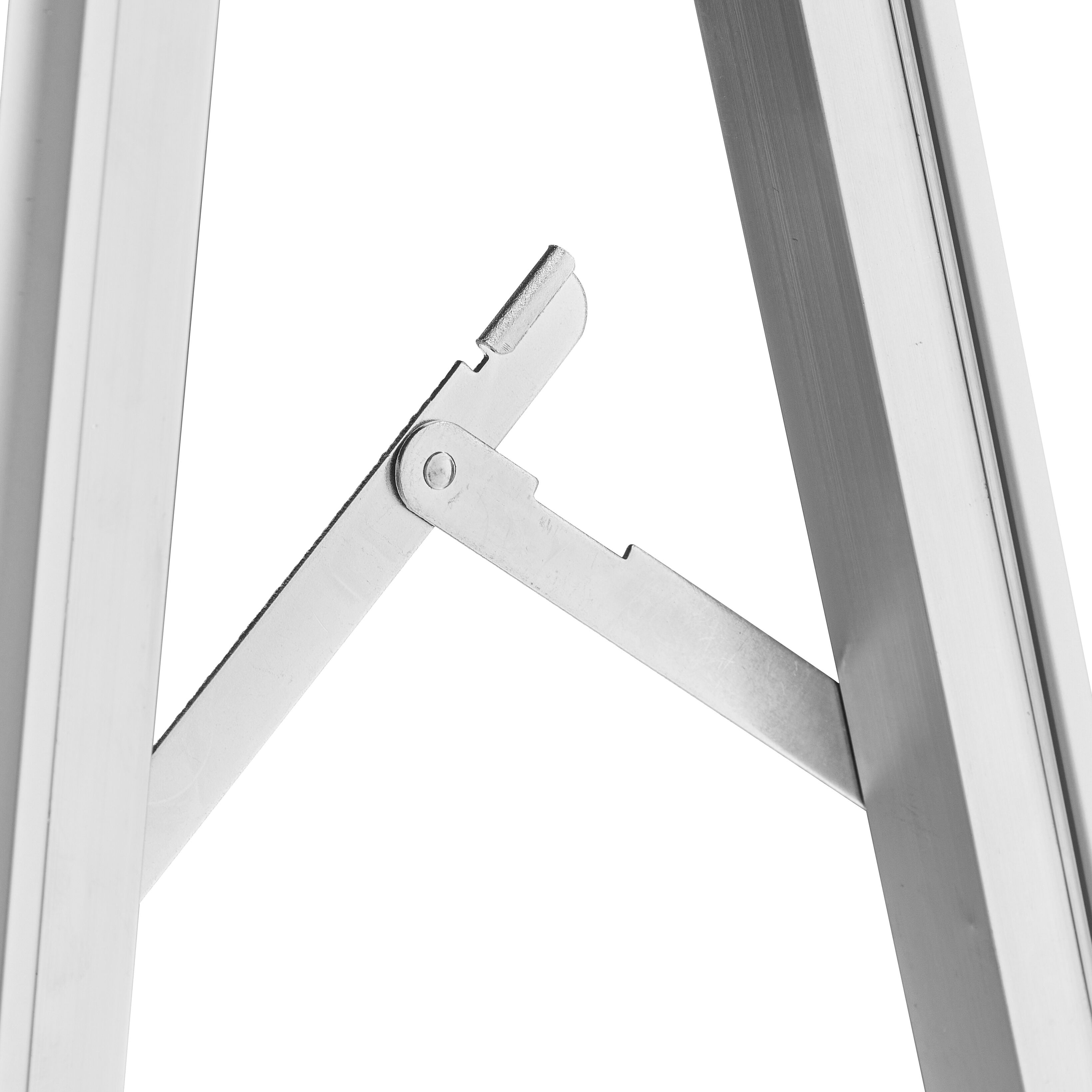 SPRINTIS Stop-trottoir AIR-STOP A1, profil 25 mm, coins en onglet rond   argent, aluminium