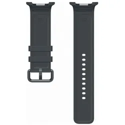 Samsung Sport Band (20 mm, Silikon), Uhrenarmband, Schwarz