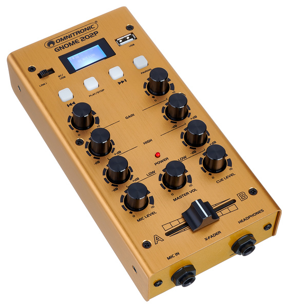 Omnitronic GNOME 202P Gold oro