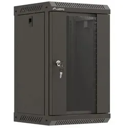 Lanberg WF11-3309-10B Rack 9U Wandmontiertes Regal Schwarz
