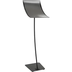 Infoständer A3 ARC mit Magnetrahmen schwarz, Aluminium, Stahl
