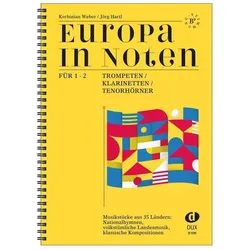 Europa in Noten, Fachbücher von Korbinian Weber, Jörg Hartl